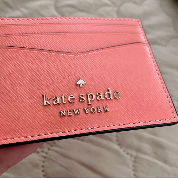 Kate Spade Pink Card Holder - Picture 4 of 9